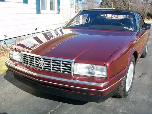 1991 cadillac allante value leader convertible 2-door 4.5l