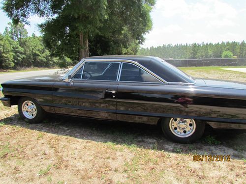 1964 galaxie two door fastback black restored
