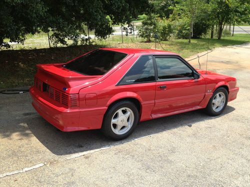 Mustang gt,red, hatch back