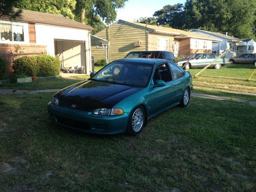 1994 civic ex coupe w/full jdm type r swap.. cold ac and power steering!!!!!!!!