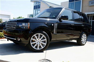 2010 land rover range rover supercharged - 1 owner - florida vehicle