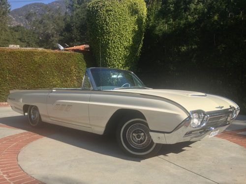 1963 ford thunderbird convertible nice!