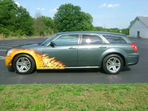 2006 dodge magnum r/t 5.7l hemi v8 custom paint body man's special hail damage