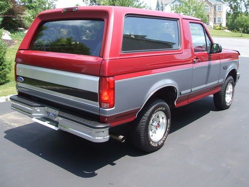 1994 Ford Bronco XLT 4X4 SPORTS UTILITY  ** 36,515 **  ORIGINAL MILES - PRISTINE, US $19,500.00, image 19