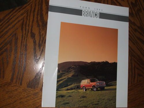 1994 Ford Bronco XLT 4X4 SPORTS UTILITY  ** 36,515 **  ORIGINAL MILES - PRISTINE, US $19,500.00, image 20