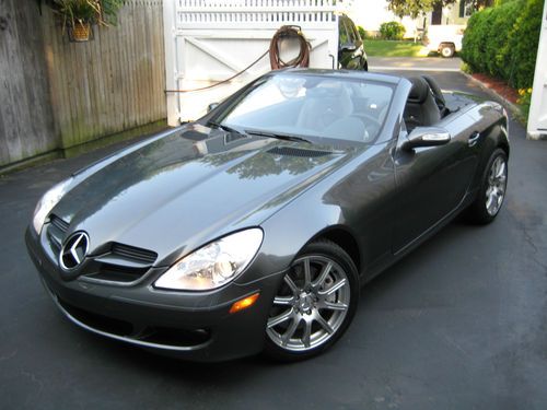 2006 mercedes benz slk350 designo graphite edition