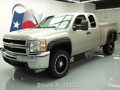 2008 chevy silverado 2500 ext cab 4x4 tonneau 20's 40k texas direct auto
