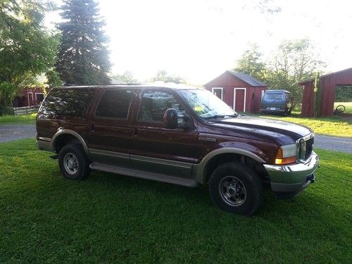2001 ford excursion limited sport utility 4-door 7.3l