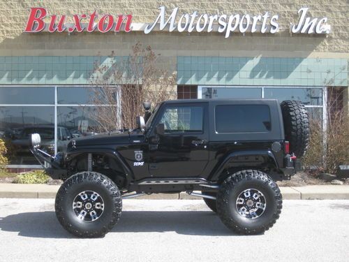 2007 jeep wrangler sahara call of duty black ops ed 4x4 rock crawler, wow!!!