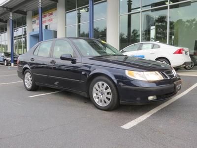 03 saab 9-5 linear sedan power glass moonroof/leatherseats/keylessentry/woodtrim