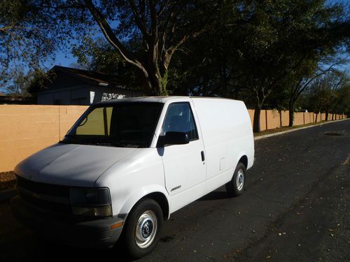 Low mileage 1995 chevrolet astro commercial cargo van white only 121k miles!