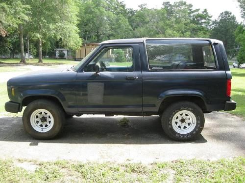 1984 ford bronco ii base sport utility manual 4x4 2-door 2.8l 171 cu. in. v6