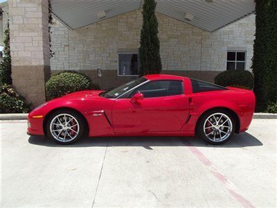 Z06 low miles 2 dr coupe gasoline 7.0l v8 sfi ohv 16v torch red