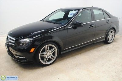 11 mercedes-benz c300 sport 4matic roof,heated leather