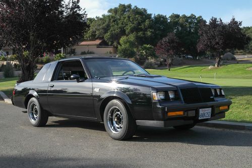 1987 buick regal grand national: 3700 original miles!