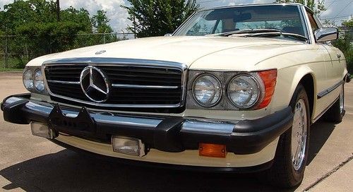 Make an offer--87 mb 560sl roadster-pristine condition, meticulously maintained