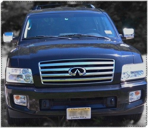 2005 infiniti qx56 base sport utility 4-door 5.6l - loaded!!!