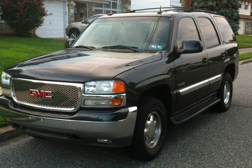 2003 gmc yukon slt sport utility 4-door 5.3l w/ captain seats