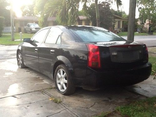 2004 cadillac cts base sedan no reserve  - salvage / rebuildable / hail damage