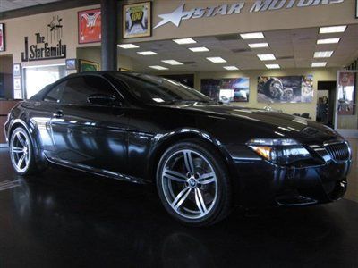 2007 bmw m6 convertible smg trans black