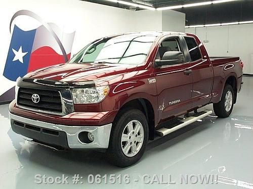 2008 toyota tundra sr5 double cab 5.7 side steps 64k mi texas direct auto