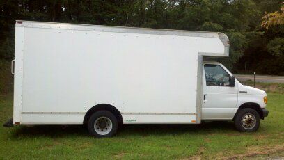 2007 ford f-350 box van