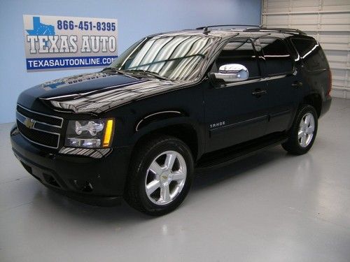 We finance!!!  2010 chevrolet tahoe lt flex fuel nav heated leather texas auto!!