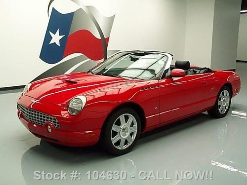 2004 ford thunderbird convertible hardtop htd seats 48k texas direct auto