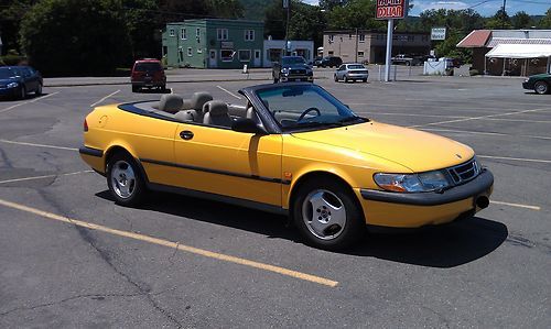 1997 saab 900 se turbo convertible 2-door 2.0l