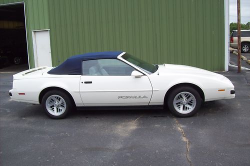 1989 pontiac firebird formula coupe 2-door 5.0l convertible