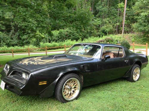 1978 pontiac trans am smokey and the bandit solid car ready for restoration