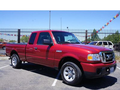 Truck 4.0 mp3 sat 2wd super cab v6 red towing automatic power cruise bed liner