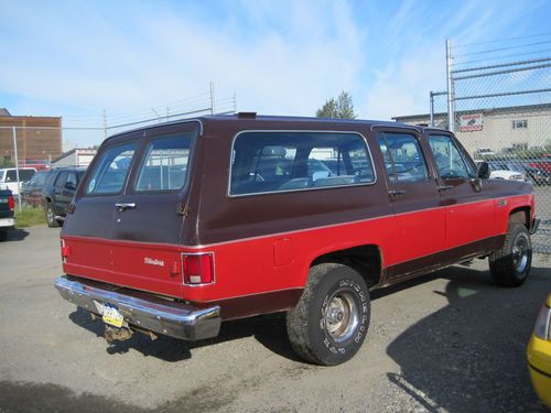 1984 gmc suburban runs great! 153,000 miles $798 obo anchorage, alaska