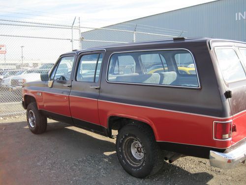 1984 GMC Suburban runs great! 153,000 miles $798 OBO Anchorage, Alaska, US $1,000.00, image 4