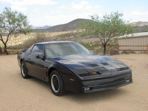 Trans-am 87 classic v8 h.o. 5spd ws6 posi "t" tops low miles blk tp fuel inj.