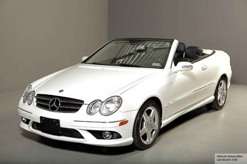 2009 mercedes benz clk350 convertible 54k miles navigation amg leather heatseats