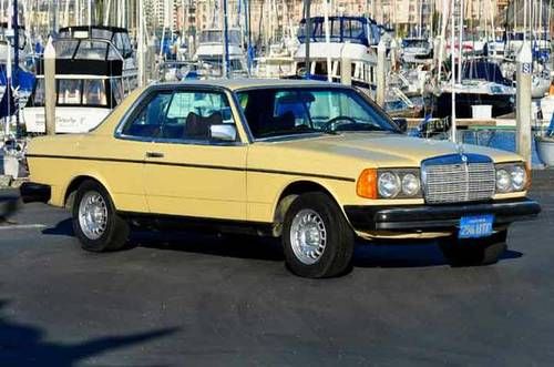 1978 mercedes 300cd diesel coupe - beautiful california car