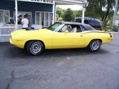 1970 plymouth barracuda convertible