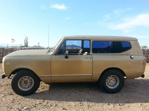 1971 international harvester scout ii 4x4