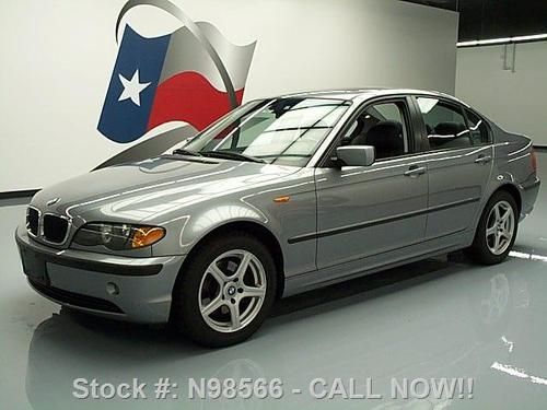2005 bmw 325i sedan 5-speed heated seats sunroof 55k mi texas direct auto