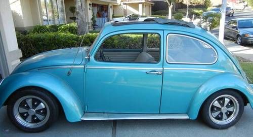 1966 vw bug ragtop california classic beetle volkswagon