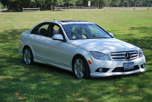 2008 mercedes benz c350 sport, white