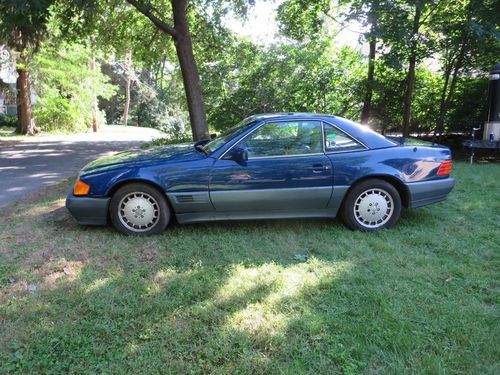19991 mercedes-benz 300sl convertible with hard top parts or fix