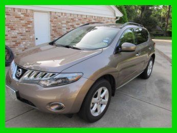 2009 nissan murano sl 3.5l v6 fwd suv premium heated leather dvd remote start