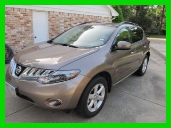 2009 nissan murano sl 3.5l v6 fwd suv premium heated leather dvd remote start