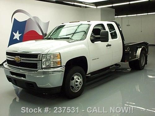 2011 chevy silverado 3500 4x4 ext cab dually hauler bed texas direct auto