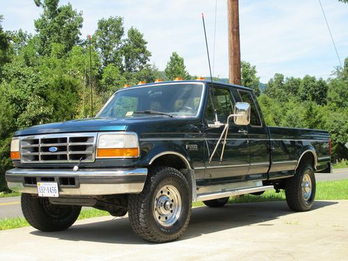 1995 ford f-250 xlt extended cab pickup 2-door 7.3l