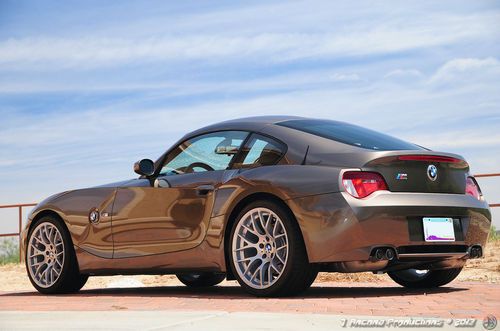 2006 bmw z4 m coupe s54 nav sepang bronze metallic/light sepang extended leather