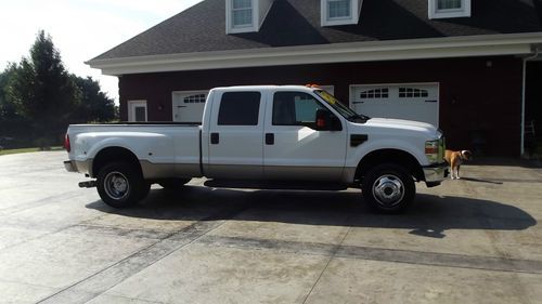 2008 ford f350 4x4 diesel crew cab dually super nice!!!!