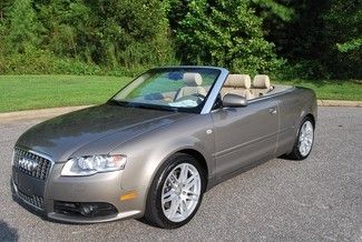 2009 audi a4 quattro s line cabriolet 45k miles v nice in and out no reserve